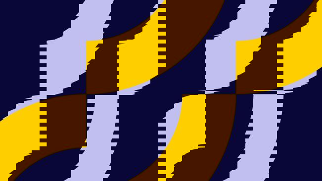 decorative yellow lines on background